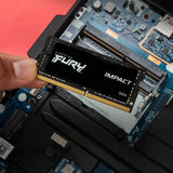 Kingston Technology 32GB 3200MT/s DDR4 CL20 SODIMM FURY Impact Memoria RAM 20 32 GB 1 x 32 GB DDR4