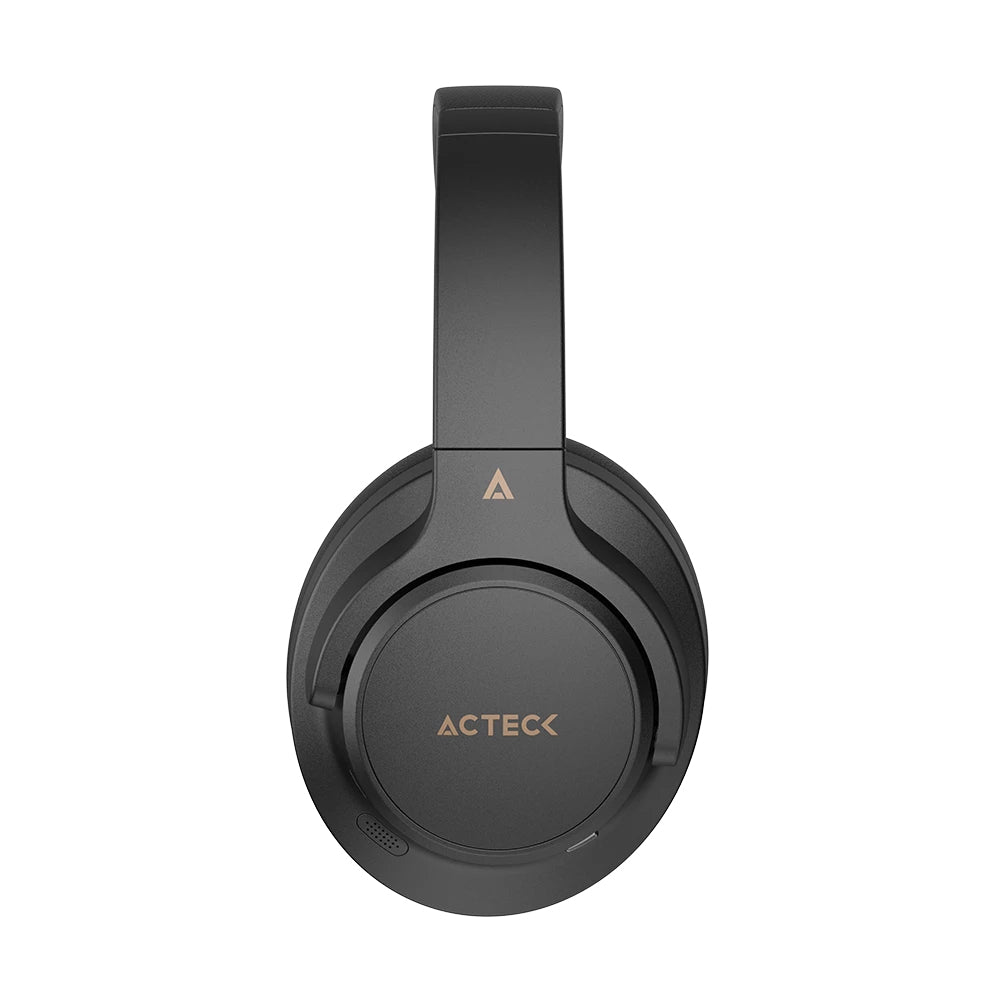 Acteck Hype Epic HP750 Auriculares Inalámbrico y alámbrico Diadema Llamadas/Música Bluetooth Negro, 20 - 20000 Hz, 266 g