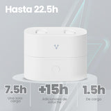 Vorago ESB-410 audífono y auriculare Auriculares Inalámbrico Intra auditivo Llamadas/Música USB Tipo C Bluetooth Blanco