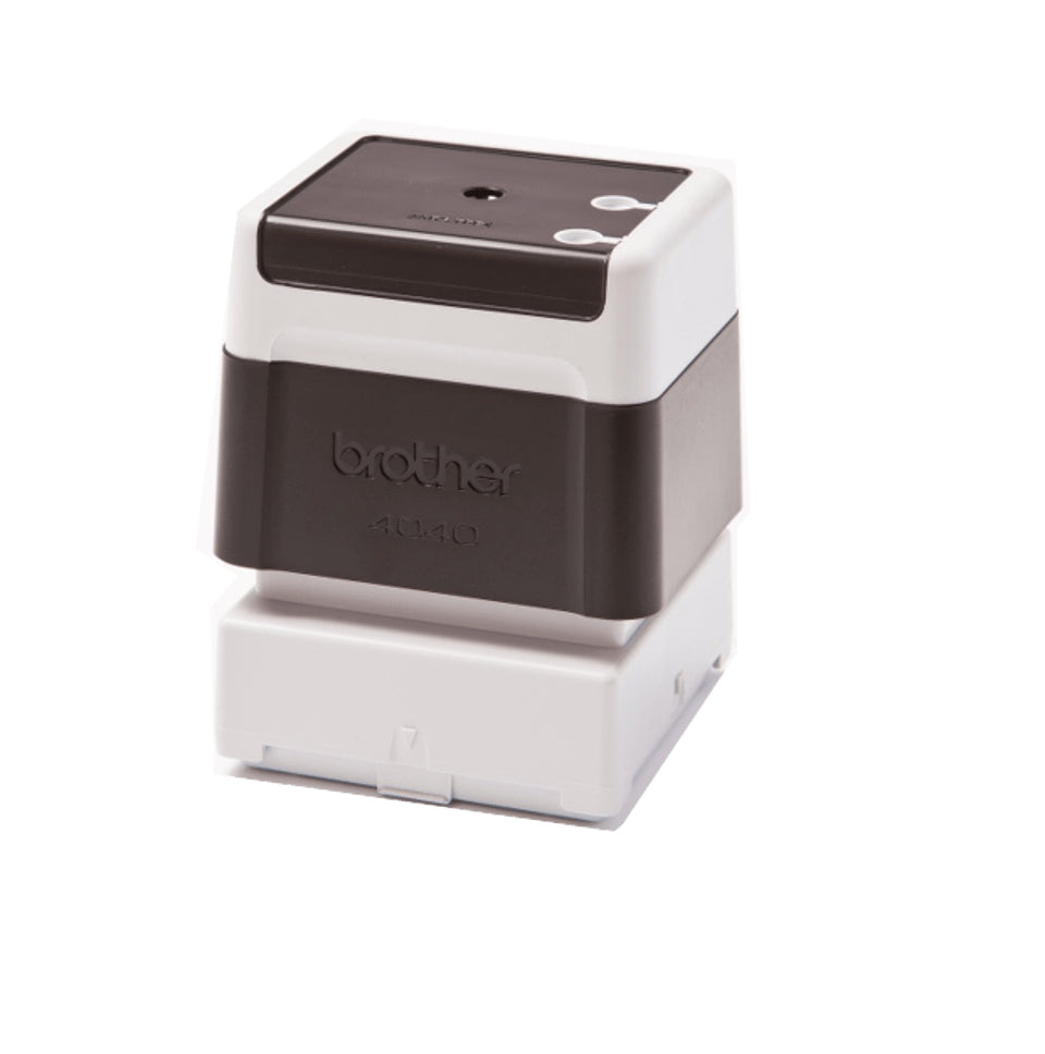 Brother PR4040B6P Sello 40 x 40 mm Negro 80 mm 95 mm