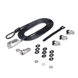 StarTech.com Juego de Candado para Ordenador de Sobremesa o Portátil y Periféricos - Cable de 3m de Acero - Candado Anti
