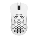 Balam Rush BR-936866 ratón Juego Ambidiestro RF inalámbrico + bluetooth Óptico 10000 DPI, Blanco
