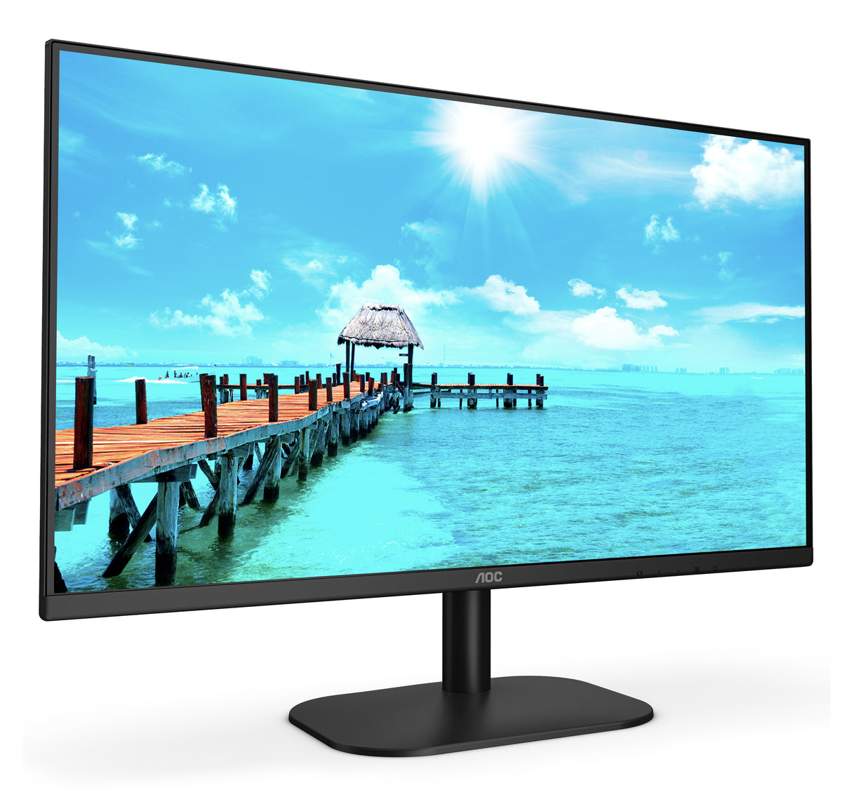 AOC 27B2H Monitor 68,6 cm (27") 1920 x 1080 Pixeles Full HD W-LED Negro