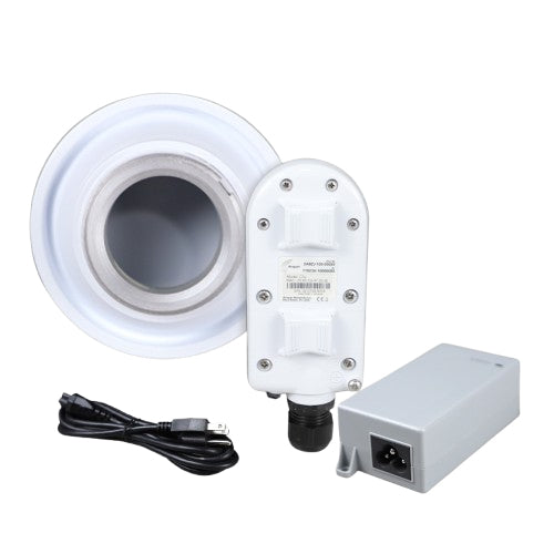 Mimosa Networks C5XN12PAQ + N5‑X12 + PoE antena para red Antena direccional MIMO TwistPort 12 dBi, 4.9 - 6.425 GHz, 256-