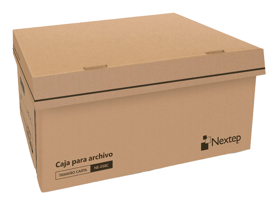 Nextep NE-058C archivador organizador Cartón Marrón claro