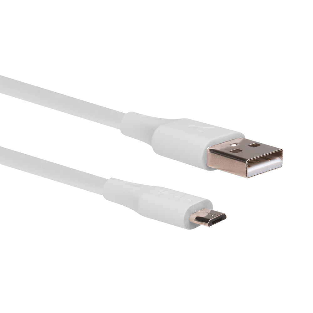 Vorago CAB-M01W cable USB 1 m Blanco