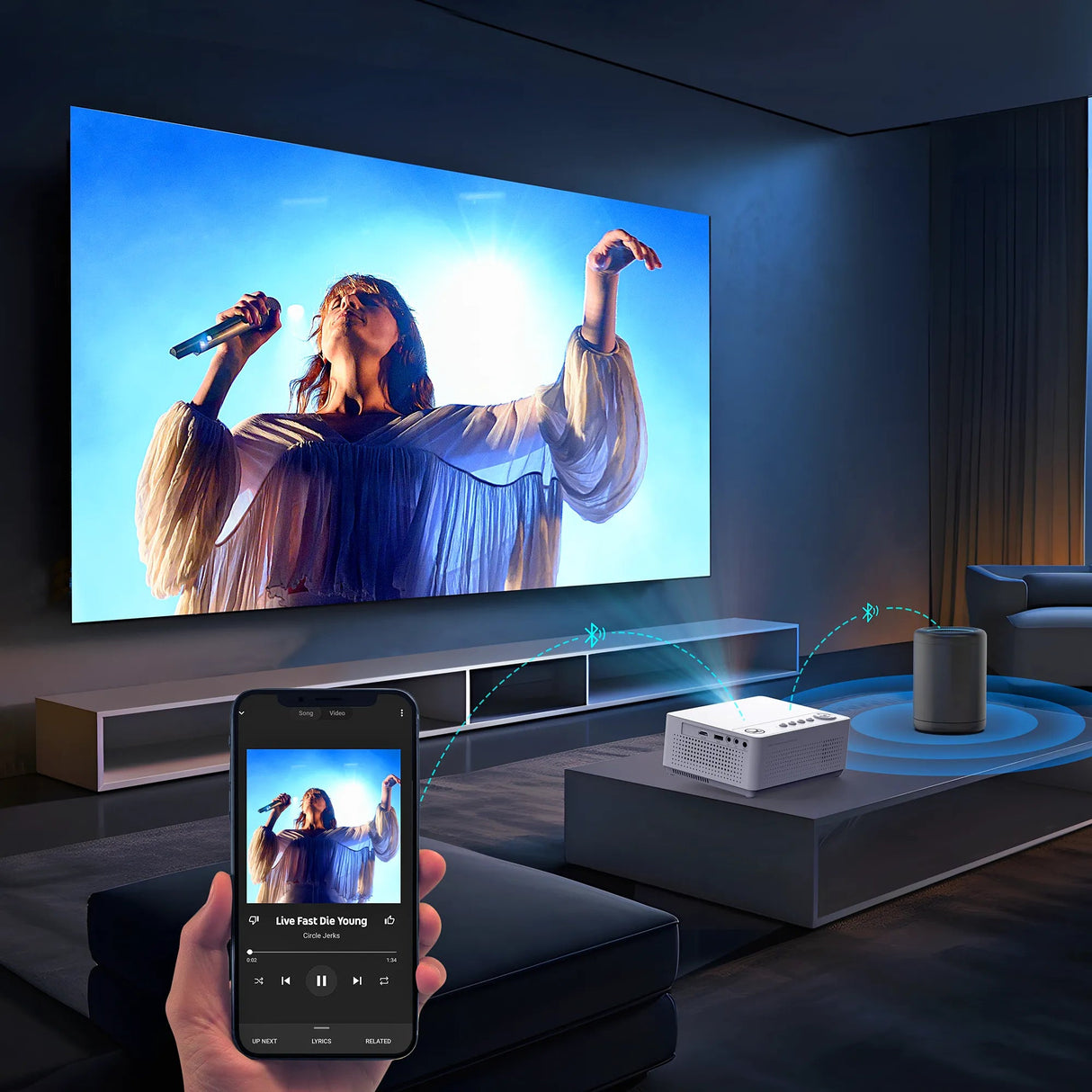 Vankyo Leisure 470 Neo Proyector de alcance estándar 140 lúmenes ANSI LCD WXGA (1280x720) Blanco, 500:1, 939.8 - 4572 mm