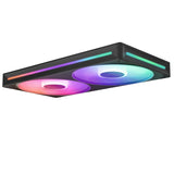 NZXT RF-U28HF-B1 sistema de refrigeración de computadora Gabinete de la computadora Ventilador Negro 1 pieza(s)
