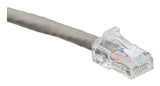 Leviton 6D460-5S cable de red Gris 1,5 m Cat6 U/UTP (UTP)