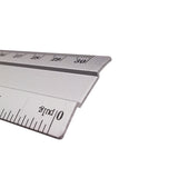 Nextep NE-023 Regla Regla de escritorio 300 mm Metal Metálico 6 pieza(s)