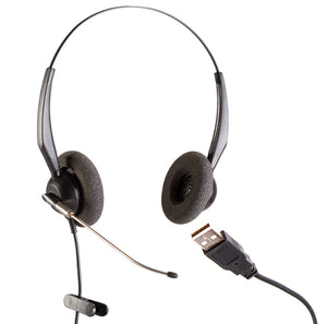 VT3000D-ST-USB, Diadema Binaural ST, Conector USB