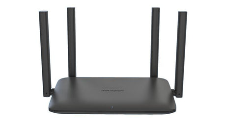 Router Hikvision Inalámbrico / Wifi 6 / Hasta 1500 Mbps / Doble Banda AC (2.4 Ghz y 5 Ghz)