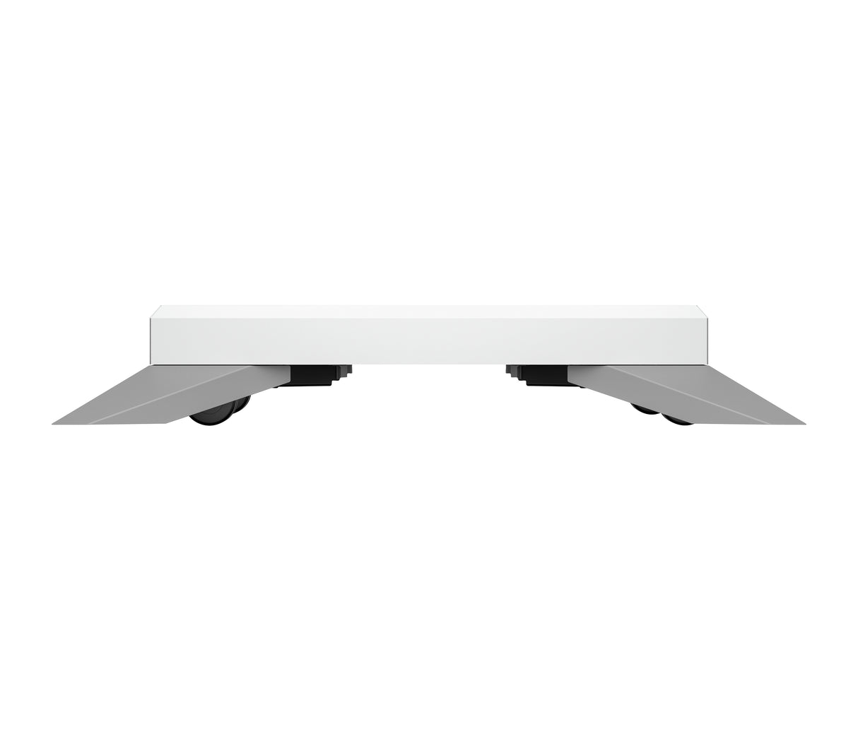 HP Soporte de HP Color LaserJet Impresora Gris, Blanco
