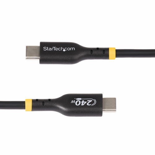StarTech.com Cable de Carga USB-C de 1m - Cable USB Tipo C - Certificación USB-IF - PD de 240W EPR - Cable USB 2.0 USB-C