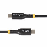 StarTech.com Cable de Carga USB-C de 2m - Cable USB Tipo C - Certificación USB-IF - PD de 240W EPR - Cable USB 2.0 USB-C