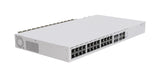 CRS326-4C+20G+2Q+RM, Ruteador Switch, CPU 650MHz RAM 128MB, 20x2.5GEth, 4xCombo, 2xQSFP+ 40G, 1x100Mbit Eth, RouterOS L6
