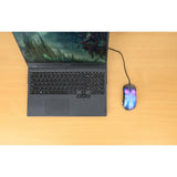 Manhattan 190381 Ratón 1 Vertical Universal USB tipo A