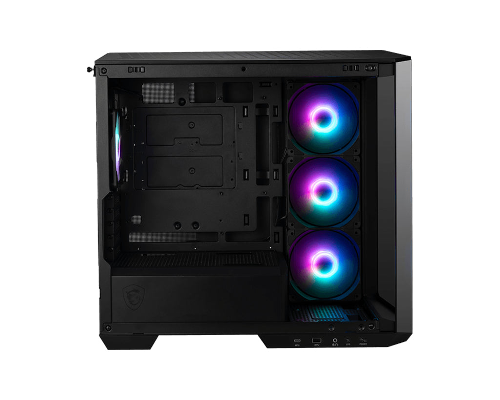 MSI MAG PANO M100R PZ carcasas ordenador Micro Torre PC Negro ITX, micro ATX