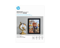HP Advanced Photo Paper, Glossy, 65 lb, 8.5 x 11 in (216 x 279 mm), 50 sheets