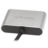 StarTech.com Lector/Grabador USB 3.0 de Tarjetas de Memoria Flash CFast 2.0 lector de tarjetas CFast, CFast 2.0 5000 Mbit/s Negro, Plata Aluminio