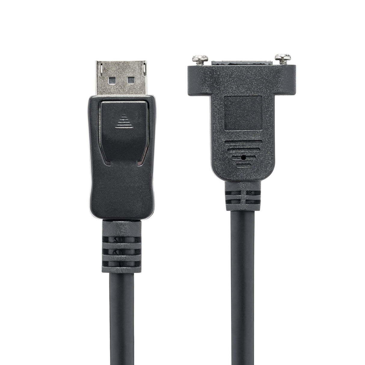 StarTech.com Cable de 91cm DisplayPort de Montaje en Panel - 4K x 2K - Cable de Extensión DisplayPort 1.2 Macho a Hembra - Cable para Monitor DP Cable Derecho Derecho Oro 1.2