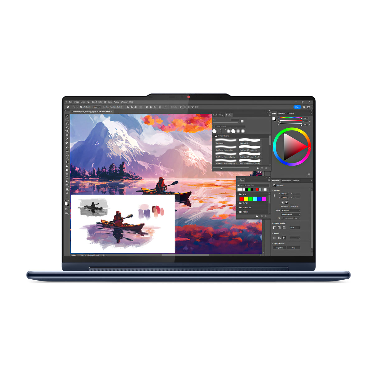 Lenovo Yoga 9 2-in-1 14IMH9 Intel Core Ultra 7 155H Híbrido (2-en-1) 35.6 cm (14") Pantalla táctil 2.8K 16 GB LPDDR5x-SDRAM 1 TB SSD Wi-Fi 6E