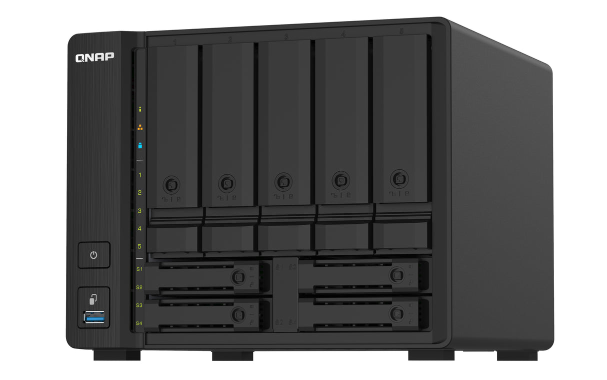 QNAP TS-932PX Servidor 0 GB Serial ATA III 2.5,3.5 cm (2.5,3.5") Si