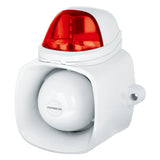 SECO-LARM SH-816S-SQ/R sirena Sirena con cable Rojo, Blanco