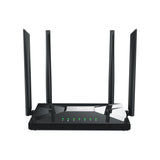 Netis System NC65 router inalámbrico Ethernet rápido Doble banda (2,4 GHz / 5 GHz) Negro, Wi-Fi 5 (802.11ac), Enrutador 