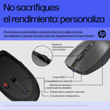 HP Ratón multidispositivo recargable HP 715 Ratones Oficina RF Wireless + USB Type-A Ambidextro