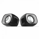 HP DHS-2111S juego de altavoz 11 W Negro 2.1 canales De 1 vía 6 W, Plástico