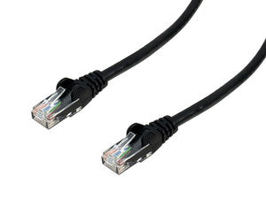 Cable Patch Intellinet Cat6 UTP 0.5m Negro, Velocidad 1Gbps, Conector RJ45