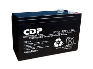 Batería de Reemplazo CDP SLB 12-7.2 de 12V / 7.2Ah, Ciclo Profundo, Sellada