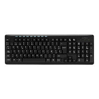TECLADO ACTECK MULTIMEDIA INALAMBRICO USB 2.4G NEGRO