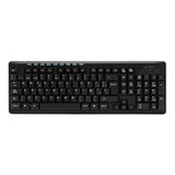 TECLADO ACTECK MULTIMEDIA INALAMBRICO USB 2.4G NEGRO
