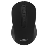 Acteck JOY MI215 ratón Universal Ambidiestro RF inalámbrico Óptico 1600 DPI, Negro