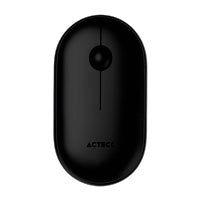 Mouse ACTECK Inalambrico 2.4 Ghz Optimize Edge MI460 / Diseño Delgado de 1600 DPI s 2 Botones + 1xBat AA Incluida Negro Advanced Series
