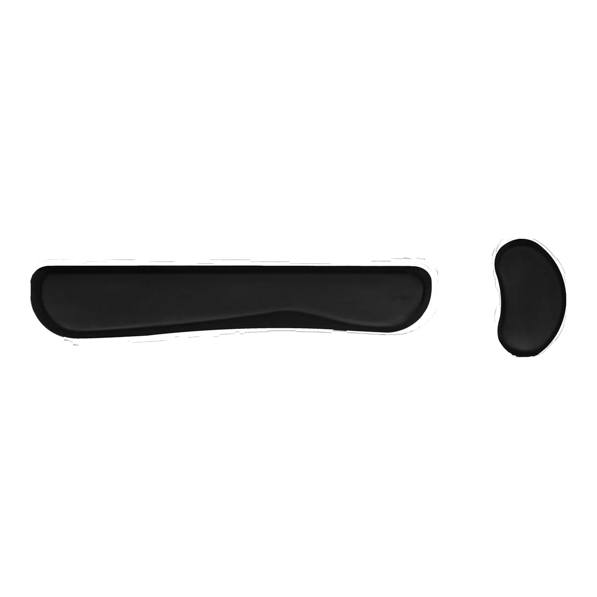 AC-934336 - Acteck Cushy TR410 descansa muñecas Espuma de memoria Negro