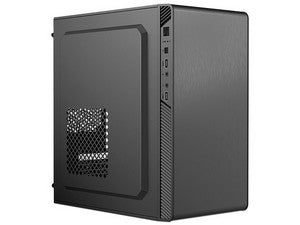 Gabinete ACTECK Micro Torre Performance II  GI215 / Max MB M-ATX Fuente ATX Plus 500w / 2xUSB 2.0 / Full Metalico + Frente Solido / Negro
