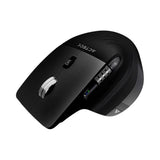 Acteck Virtuos Pro MI780 ratón Oficina Diestro RF inalámbrico + bluetooth Óptico 3200 DPI, Negro