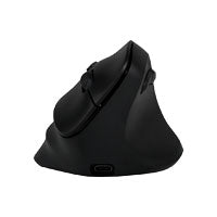 Mouse ACTECK Ergonomico Vertical Virtuos Fitt MI520 2.4 Ghz + 2 Modos Bluetooth de 2,400 DPI s 3 Nvl + 6 Botones + Bat Recarga 90hrs + USB-C Advanced Series Negro