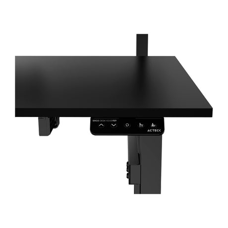 Escritorio Acteck Ergo V2 ED727 Doble/Electrico/Negro, Ajustable/Portátil/Compacto