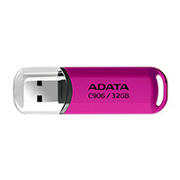 USB ADATA AC906-32G-RPP C906 32GB CON TAPA COLOR MORADO USB 2.0