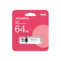 AC906-64G-RWH - MEMORIA USB ADATA AC906-64G-RWH 64GB COLOR BLANCO USB 2.0 CON TAPA