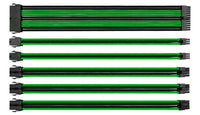 Kit Extensión Cable Eagle Warrior PSU Verde, 30cm, Conector Macho-Hembra
