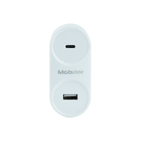 Mobifree MB-923354 cargador de dispositivo móvil Universal Blanco Corriente alterna Carga rápida Int