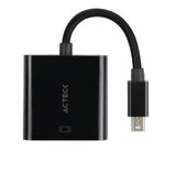 AC-934770 - ADAPTADOR ACTECK AH430 SHIFT PLUS MINI DP-HDMI M-H NEGRO AC-934770