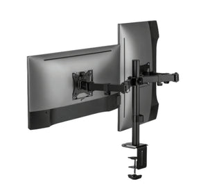 Acteck AC-934602 soporte para monitor Escritorio Negro