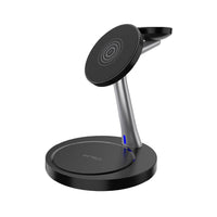 Acteck Energon S-Mate CI740 Auriculares, Smartphone, Reloj inteligente Negro USB Cargador inalámbric