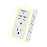 Cargador de Pared ACTECK Carga Rápida 2.4A AC-936484 USB Blanco